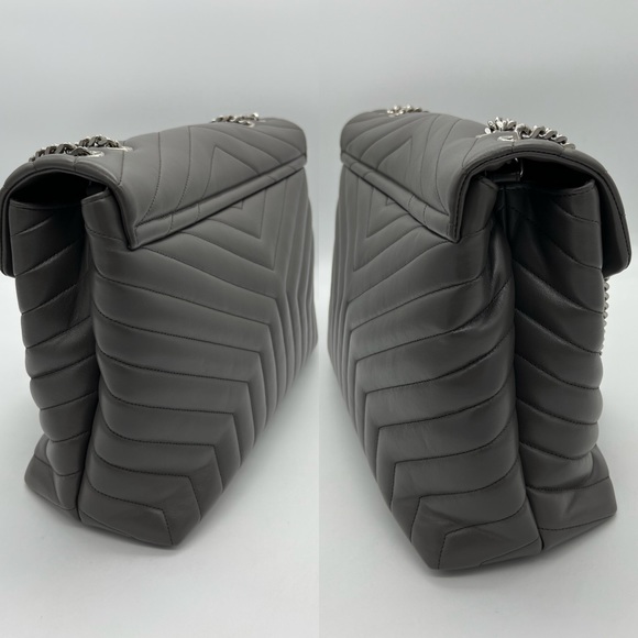 Authentic Yves Saint Laurent large Lou Lou chain bag - Picture 13 of 17